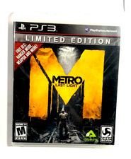 Metro: Last Light Sony PS3 Authentic Replacement Case Only