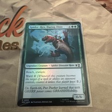 MTG Spider-Rex, Daring Dino Commander: Marvel Super Heroes Foil #0818