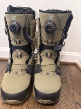 DC Men's JUDGE BOA Snowboard Boots Dark Olive Green - US Size 11- NIB 390