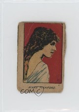 1920s IFS Name in Slanted Caps Numbered Color Strip Cards Mary Pickford #1 e6p