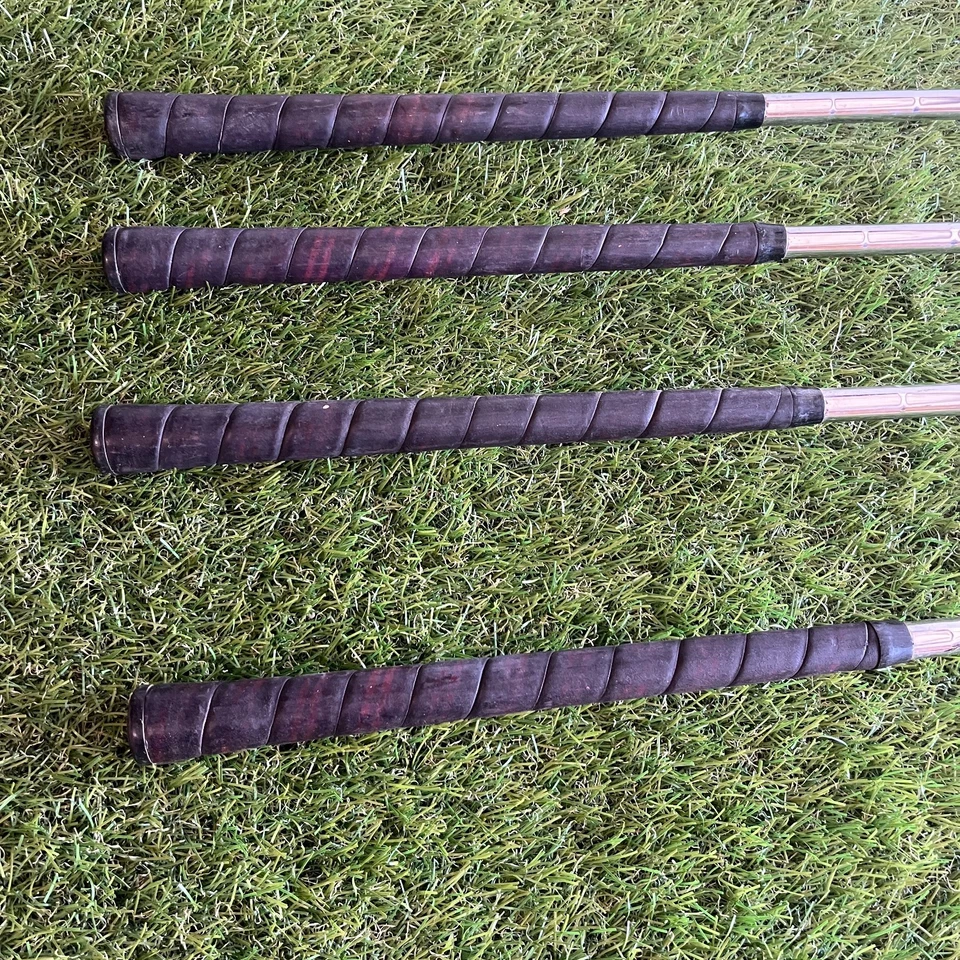 Juego de empuñaduras de cuero de caqui para mano derecha Ben Hogan Speed Slot 1/3/4/5 Foto 4 de 4