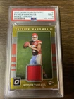 2017 Donruss Optic - Rookie Threads Patrick Mahomes II #7 (MEM, RC)