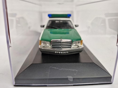 RARE Minichamps 430039390 Mercedes 420SEL POLIZEI 1991 W126 1/43 MIB in replacem - Picture 3 of 6