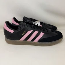 Adidas Samba Messi Athletic Shoes Black Pink Men's Size 9.5