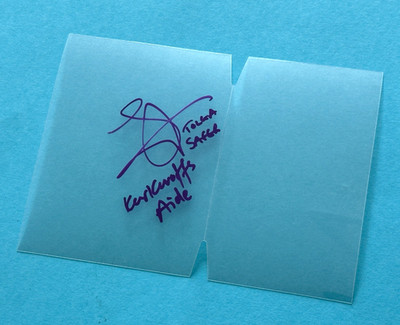 Tolga Safer  HARRY POTTER  -  Funko Pop WINDOW  - signed, original Autogramm