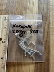 Estate Native American Signed Sterling Silver 2” Kokopelli Pendant (7.07 Grams) — photo 6