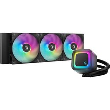 Image of DeepCool LE360 V2 Liquid CPU Cooler, Triple 120mm ARGB Fans, Anti-Leak Tech