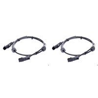 2X ATE ABS-SENSOR Raddrehzahl ABS-FÜHLER Hinten Passend FüR Renault Clio