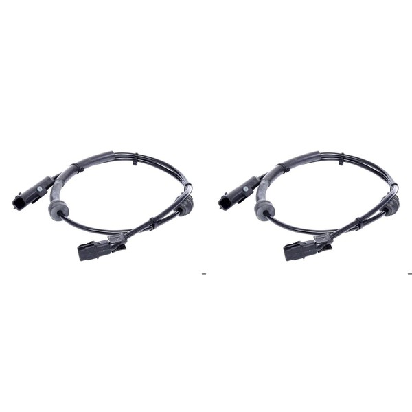 2X ATE ABS-SENSOR Raddrehzahl ABS-FÜHLER Hinten Passend FüR Renault Clio-image