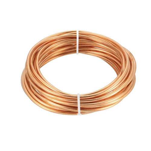 Soft Coil Copper Tubing 1/8 Inch OD x 5/64 Inch ID 16 Ft For HVAC Refrigeration