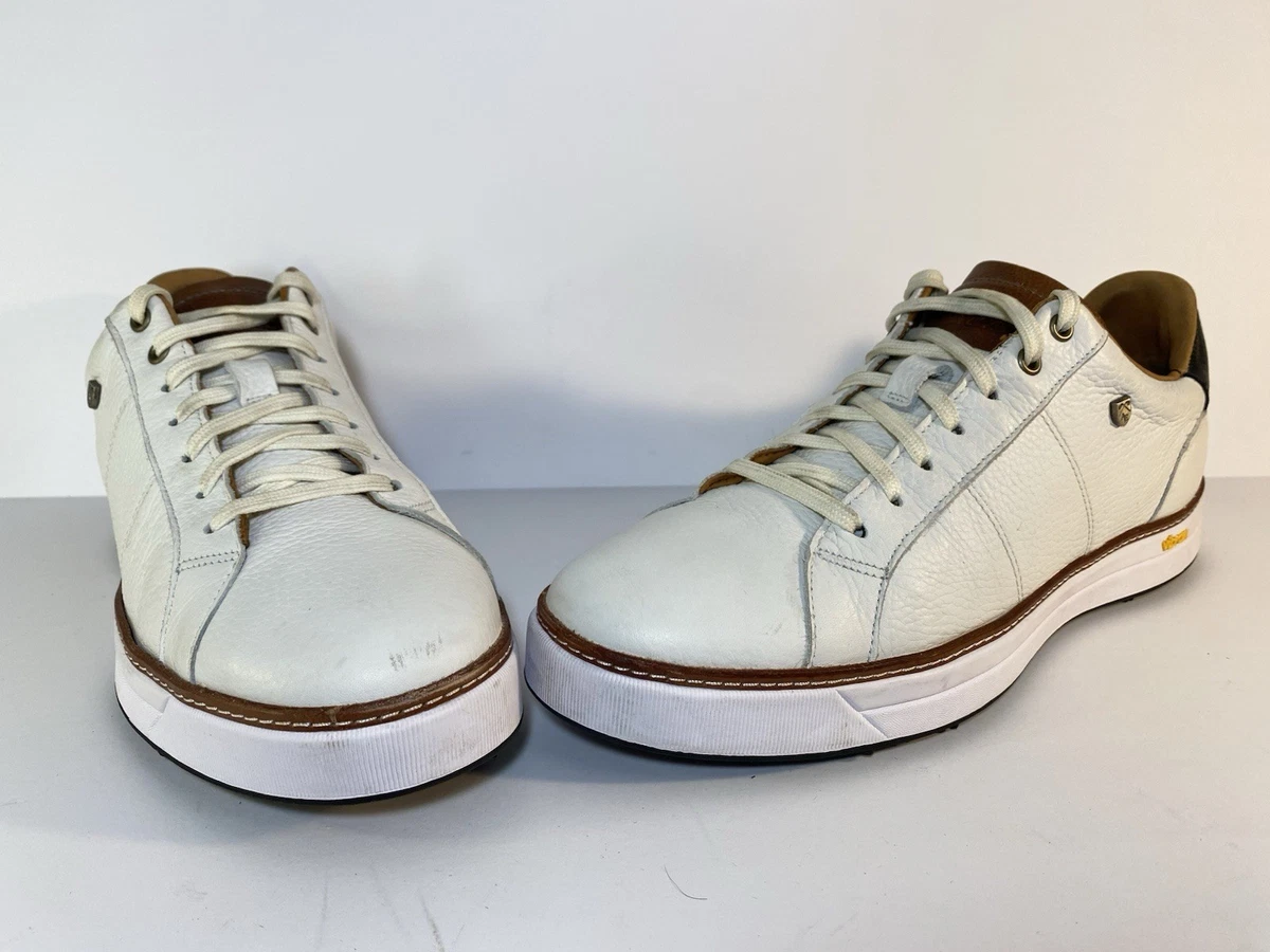 Mens Allen Edmonds First Cut Brown Leather Athletic Golf Shoes Size 11 D GUC Amazon.com | Allen Edmonds Men main image 2