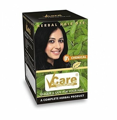 Vcare Herbal Hair Dye, 200gm ( Free shipping )