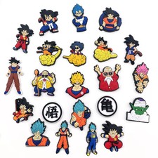 Dragon Ball Shoe Charm For Clogs PVC Waterproof Sandals Decorations