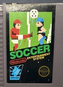 Soccer Nintendo NES 5-Screw Authentic Tested
