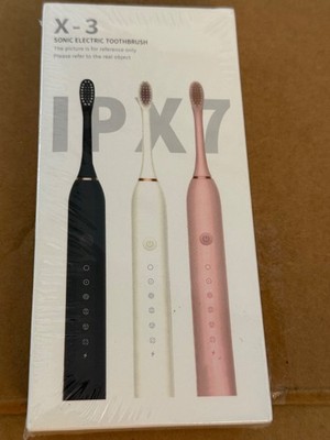 White X-3 Sonic Electric Toothbrush 6 Modes IPX7 Waterproof Rechargeable
