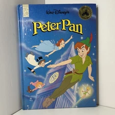 Walt Disney’s Peter Pan Hardcover Book Mouse Works Classics