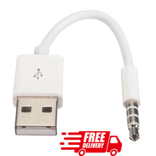 USB Charger Data SYNC Cable for Apple iPod Shuffle 3rd 4th 5th 6th 7th Gen 3.5mm