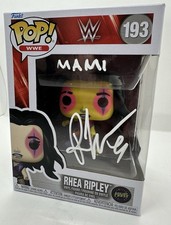 Rhea Ripley Funko Pop Chase Autographed WWE 193 w/ MAMI ! Fanatics