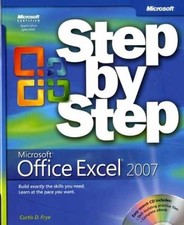 Microsoft Office Excel 2007 Step by - Paperback, by Frye Curtis - Acceptable