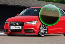 Spoilerschwert Frontspoiler Lippe ABS für Audi A1 +Sportback ABE OEM Optik