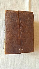 Original sehr altes Buch Holzdeckel siehe Fot...