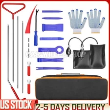 12-31pcs Emergency Auto Tool Window-Car Door Unlock/Lock Out Universal Tool Kits
