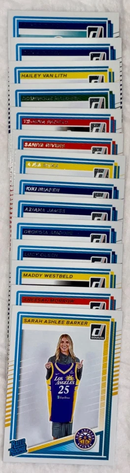 🎄 2025 Panini Donruss WNBA Complete Set 🏀 NEW in Cases, Rookies + special MINT - Image 3 of 4