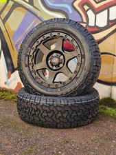 17" Swamper Overland Alloys Fit Volkswagen Crafter 5 Stud with All Terrain Tyres