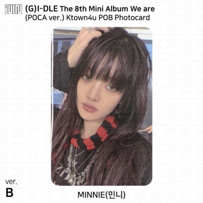 G)I-DLE IDLE I-DLE The 8th Mini Album We are Ktown4u POB