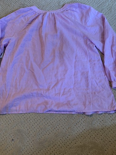 Old Navy Long Sleeve Pink Blouse NWT - Picture 9 of 9