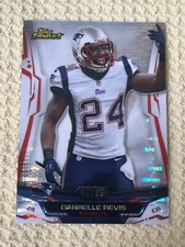 2014 Topps Finest Darrelle Revis Pulsar Refractor /25 New England Patriots