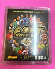 PANINI ALBUM SEALED FOOT 2015 2016 40 YEARS FULL SET STICKERS INSIDE (A44N)