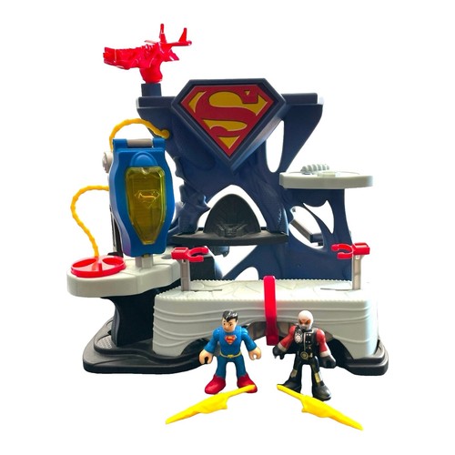 Imaginext Superman Fortress of Solitude Playset Only Mattell 2013