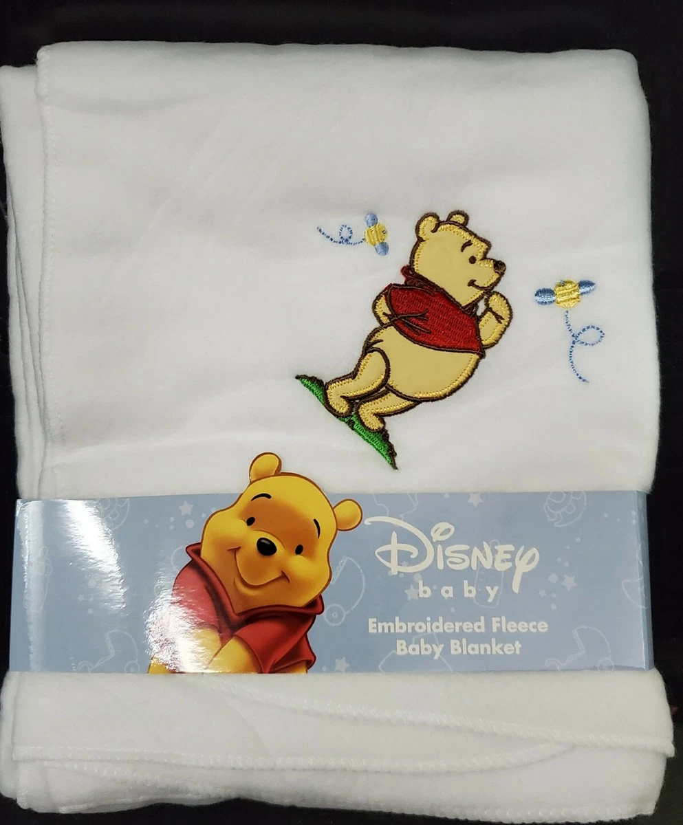 Winnie the pooh 2025 fleece baby blanket