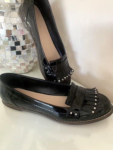carvela loafers black