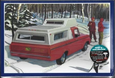 AMT KAT'S COLL. '63 1963 Ford F-100 Pickup w/ Camper in 1/25 1412  ST  (104)