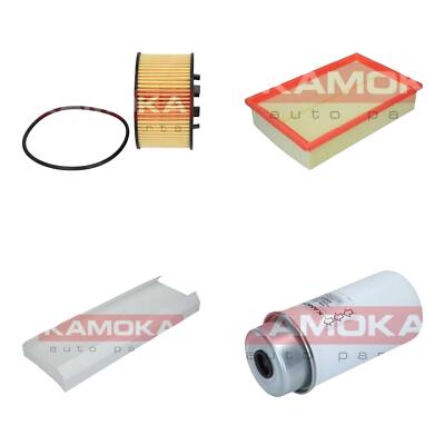 KAMOKA Inspektionspaket Filterset für Ford Transit Kasten 2.0 Di 2.4