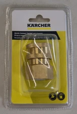 Karcher 8.641-135.0 Coupler Socket, 3/8 in x M22, Quick Disconnect x FPT, BN3864