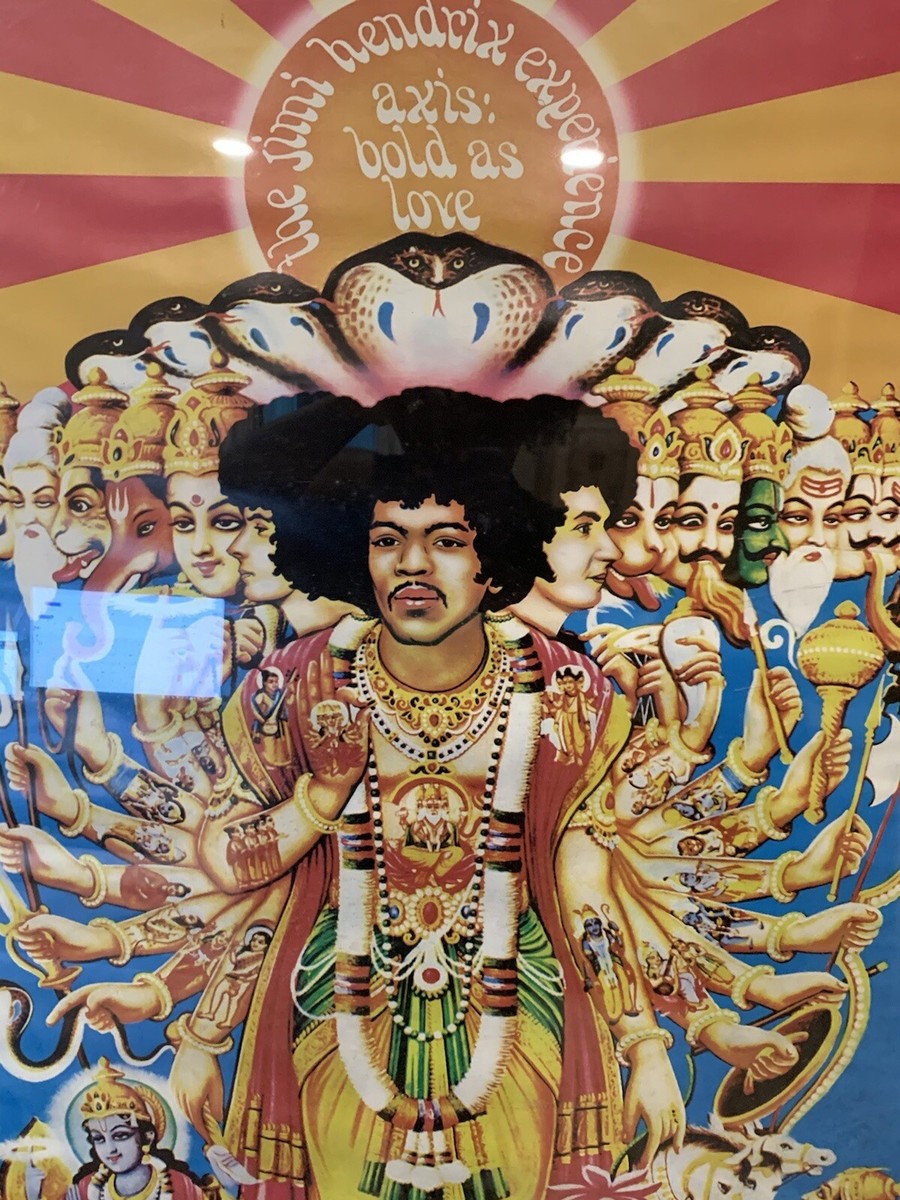 絵画 Love Collectible The Jimi Hendrix Experience Axis Bold As Love