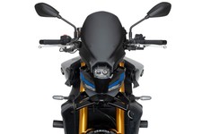 Puig Windschild Für Yamaha MT-09 (Baujahr 2017-2018) – Dunkel Getönt, Sportliches Design