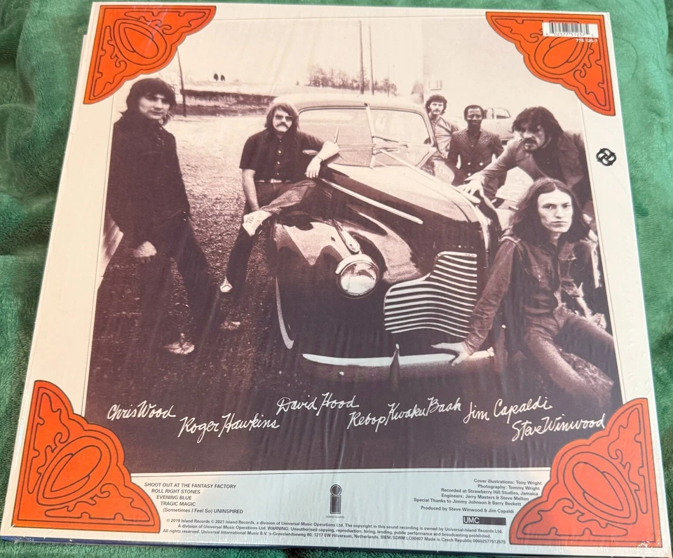 Traffic – Shoot Out At The Fantasy Factory 1973 Vinyl LP NMNM - Image 2 of 2