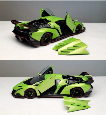 AUTOART 1/18 FOR Lamborghini Veneno Sports car model metal | eBay