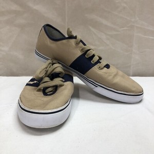 Polo Ralph Lauren Zapatillas Bajas Tenis Zapatos Náuticos HOMBRE 11D Lona  Beige | eBay