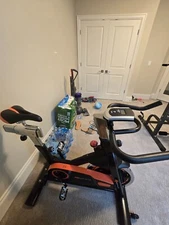 Goplus Exercise Bike Stationary Belt Drive Indoor Cycling Bike Home Gym Cardio