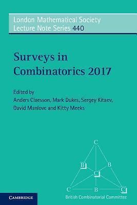Surveys Combinatorics 2017 440 Paperback Cambridge University … 9781108413138 LN