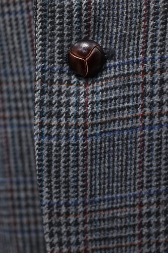 PENDLETON VINTAGE TWEED mens gray plaid WOOL sport coat suit jacket blazer 40 R - Picture 9 of 16