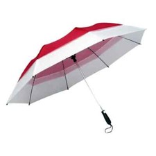 Windbrella Georgetown Folder Plus 58" Windproof Auto Open Umbrella Red White New