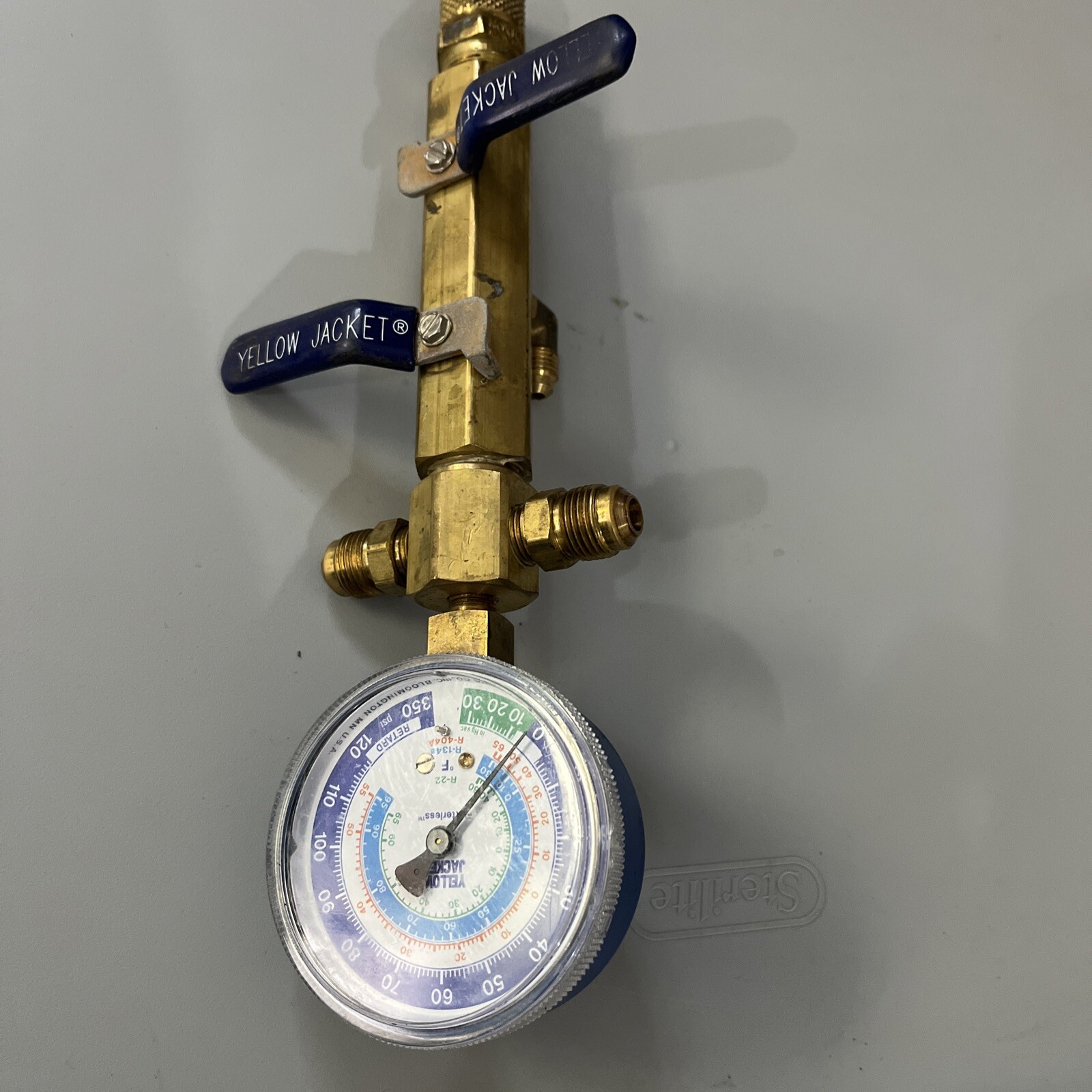 Yellow Jacket 93860 SuperEvac™ Evacuation Manifold, 2 Valve, LoSide