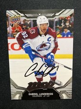 22-23 UD MVP Hockey Silver Script 59 Gabriel Landeskog