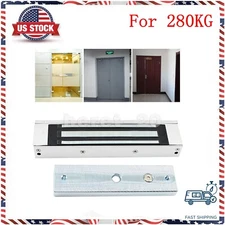 Electric Magnetic Lock Door Access Control System 600lbs 280KG Holding Force 12V